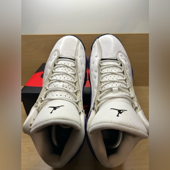 Size 10 - Air Jordan 13 Retro Lakers - Picture 11 of 16